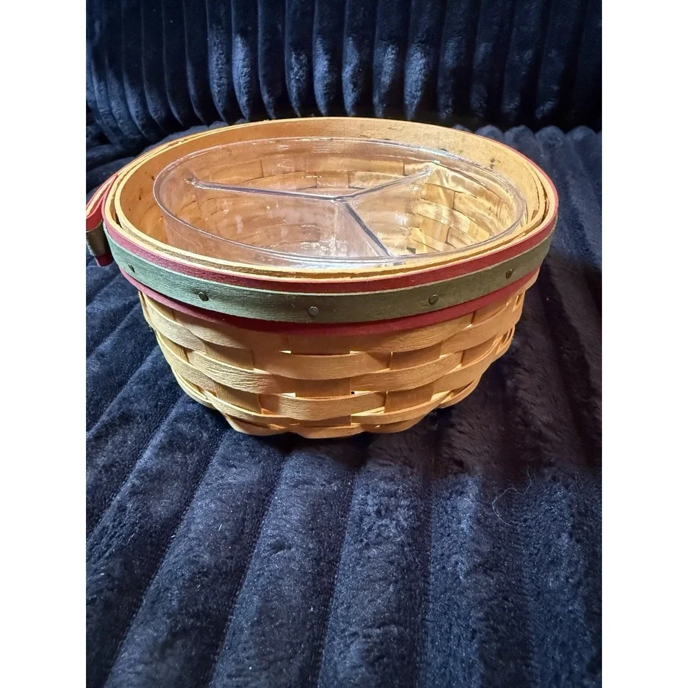Longaberger 2000 Frosty Jr Basket Christmas